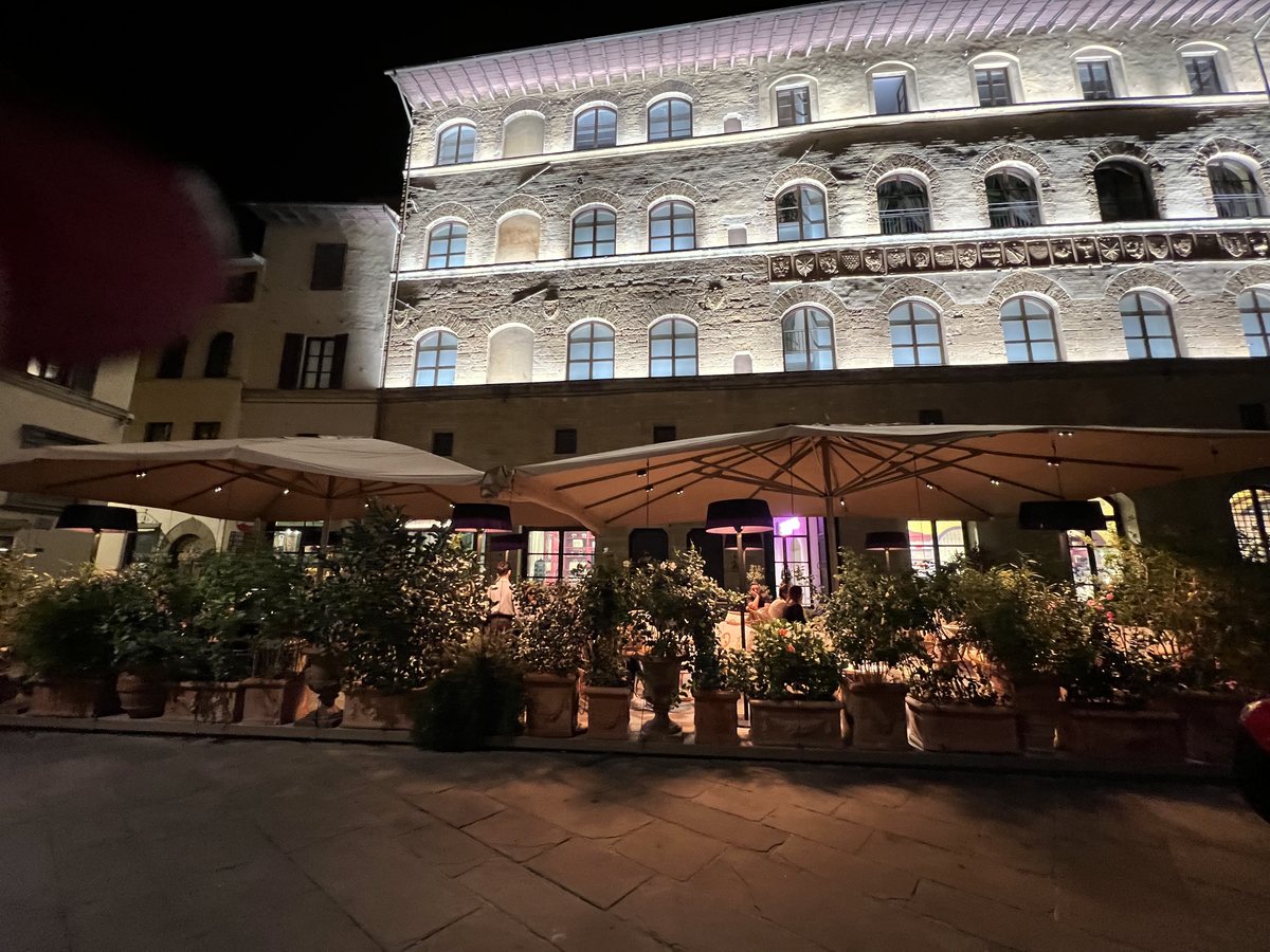 The square at night
