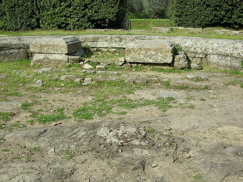 Fiesole, area archeologica, teatro 07 scena