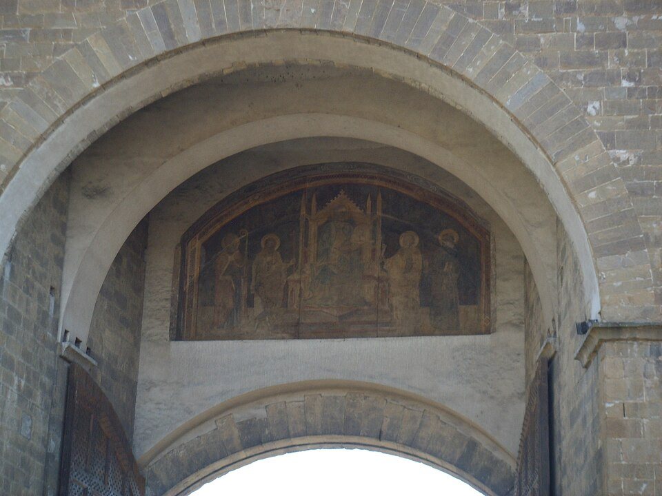 Porta Romana affresco