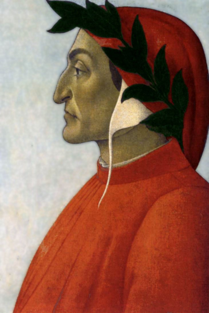 Portrait of Dante by Botticelli