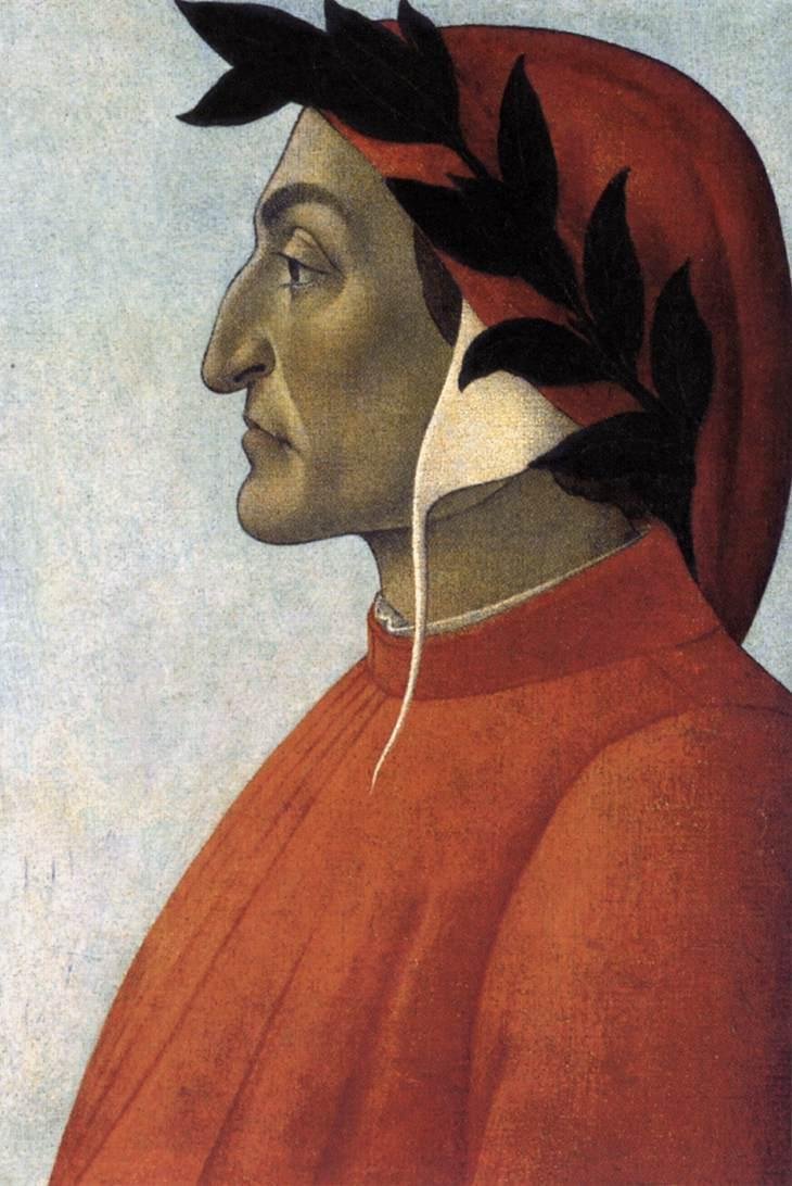 Sandro Botticelli Portrait of Dante WGA02802