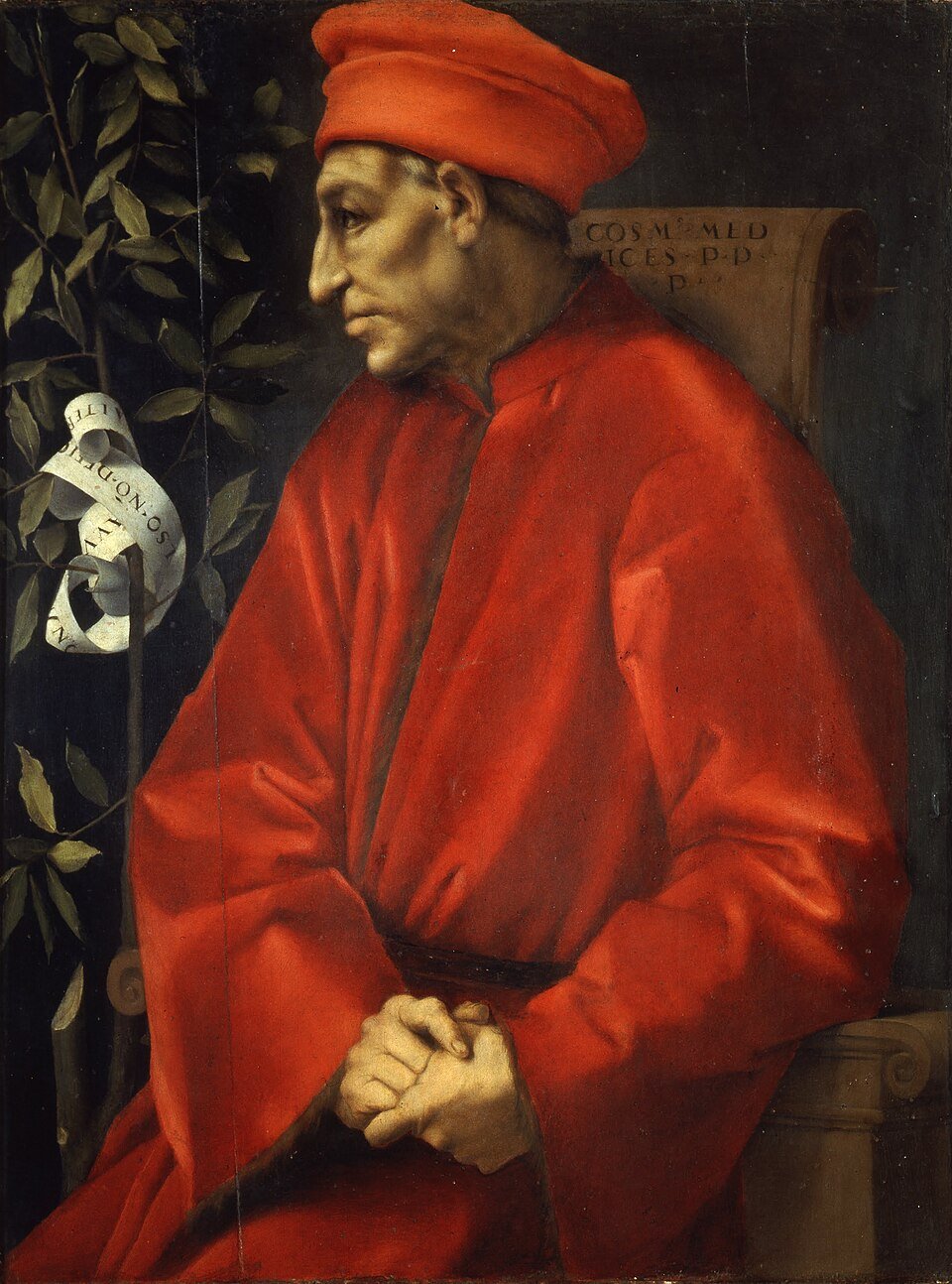 Pontormo Ritratto di Cosimo il Vecchio Google Art Project