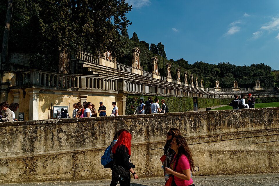 Firenze Florence Giardino di Boboli View SE