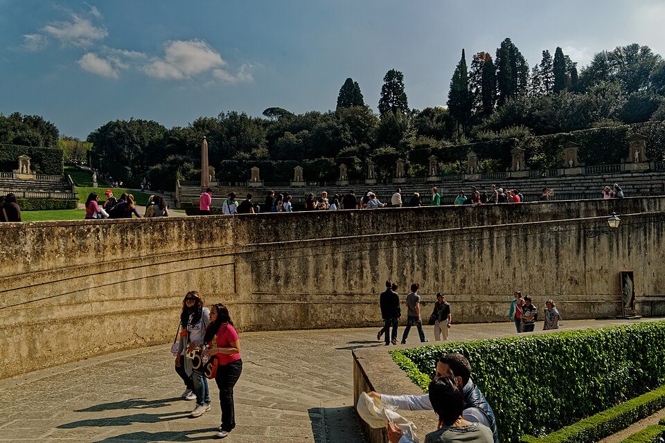 Firenze Florence Giardino di Boboli April 2010