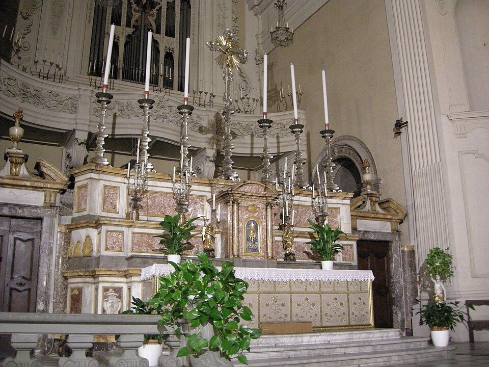 Santa maria del carmine, firenze, interno, altare maggiore