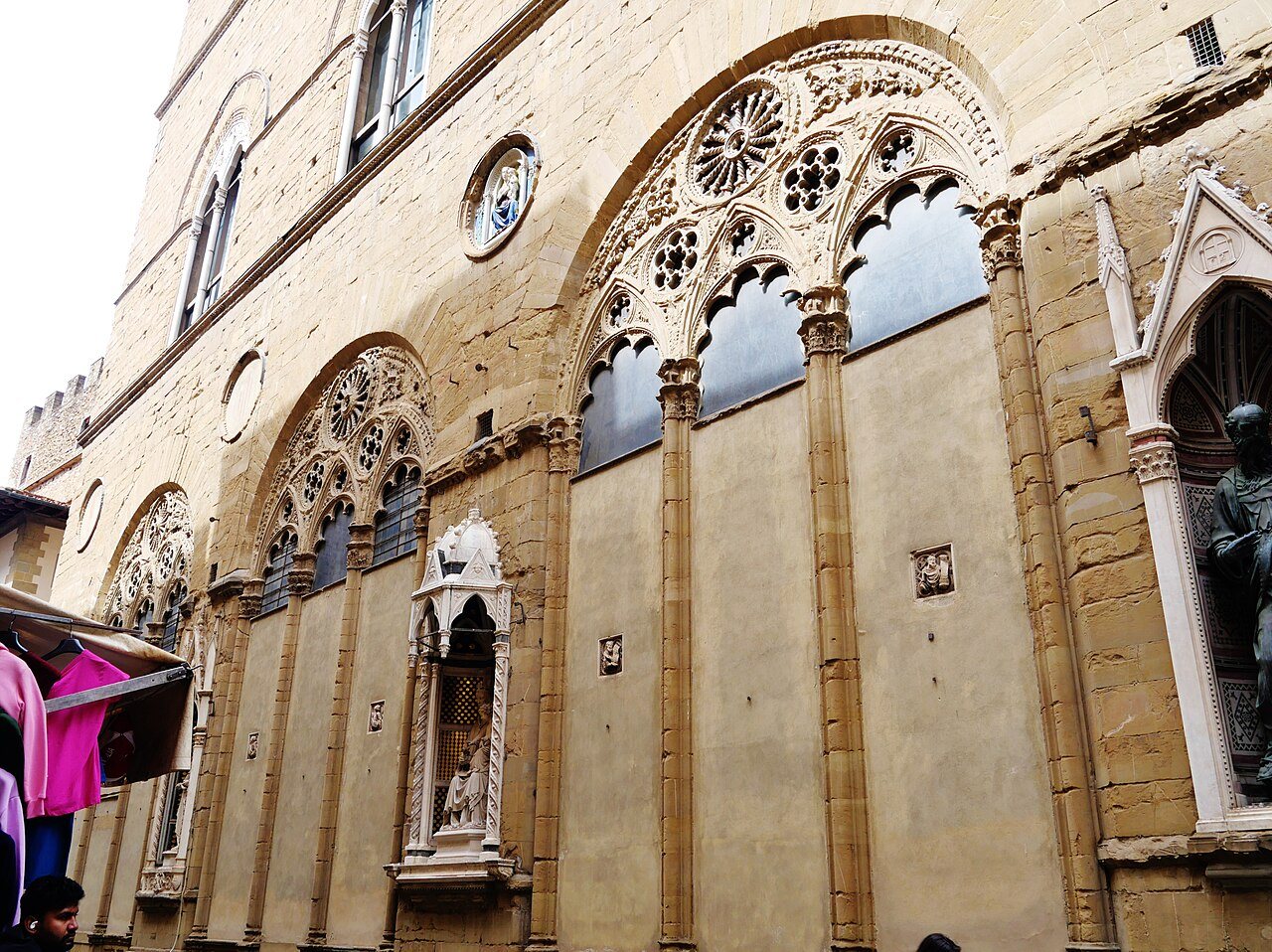 Firenze Chiesa di Orsanmichele Esterno Lato Sud