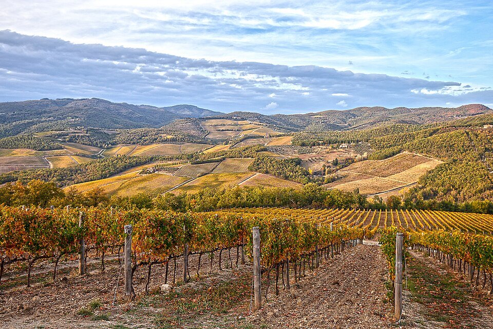 Autunno in Chianti Toscana