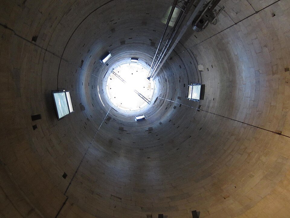 Pisa Torre pendente, interno